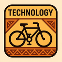 icon_technology_bicycle_tribal icon preview