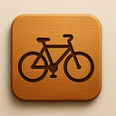icon_technology_bicycle_wooden icon preview