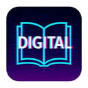 icon_technology_book_digital_glitch icon preview