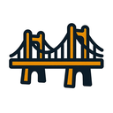 icon_technology_bridge_bold icon preview
