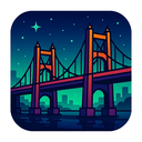 icon_technology_bridge_cyberpunk icon preview