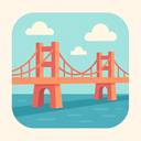 icon_technology_bridge_flat_pastel icon preview