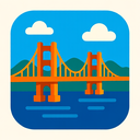 icon_technology_bridge_iconic icon preview