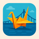 icon_technology_bridge_origami icon preview