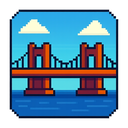 icon_technology_bridge_pixel_art icon preview
