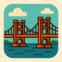 icon_technology_bridge_retro icon preview