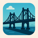 icon_technology_bridge_shadow_effect icon preview