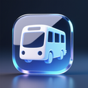 icon_technology_bus_glassy icon preview