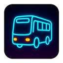 icon_technology_bus_neon icon preview