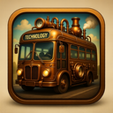 icon_technology_bus_steampunk icon preview