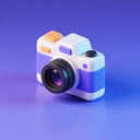 icon_technology_camera_3d_isometric icon preview