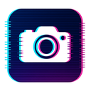 icon_technology_camera_digital_glitch icon preview