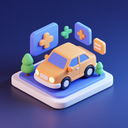 icon_technology_car_3d_isometric icon preview
