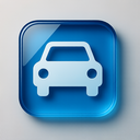 icon_technology_car_glassy icon preview