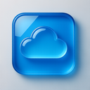 icon_technology_cloud_glassy icon preview