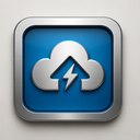 icon_technology_cloud_metallic icon preview