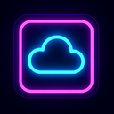 icon_technology_cloud_neon icon preview