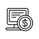 icon_technology_coin_line_art icon preview
