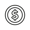 icon_technology_coin_minimal_outline icon preview