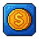 icon_technology_coin_pixel_art icon preview