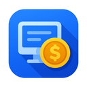 icon_technology_coin_rounded icon preview