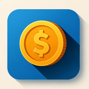 icon_technology_coin_shadow_effect icon preview