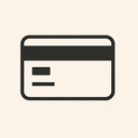 icon_technology_credit_card_minimalist icon preview