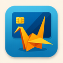icon_technology_credit_card_origami icon preview