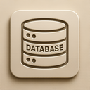 icon_technology_database_embossed icon preview