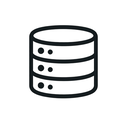 icon_technology_database_geometric icon preview