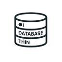 icon_technology_database_thin icon preview