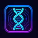 icon_technology_dna_strand_cyberpunk icon preview