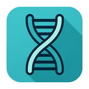 icon_technology_dna_strand_flat_design icon preview