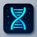 icon_technology_dna_strand_futuristic icon preview