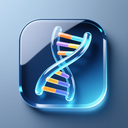 icon_technology_dna_strand_glassy icon preview