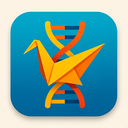 icon_technology_dna_strand_origami icon preview