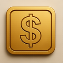 icon_technology_dollar_sign_embossed icon preview