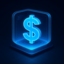 icon_technology_dollar_sign_futuristic icon preview