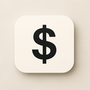 icon_technology_dollar_sign_minimalist icon preview