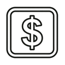 icon_technology_dollar_sign_outline icon preview
