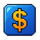 icon_technology_dollar_sign_pixel_art icon preview