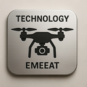 icon_technology_drone_embossed icon preview