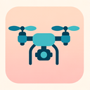 icon_technology_drone_flat_pastel icon preview