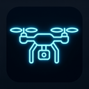 icon_technology_drone_glow_effect icon preview