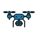 icon_technology_drone_iconic icon preview