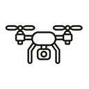 icon_technology_drone_line_art icon preview