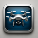 icon_technology_drone_metallic icon preview