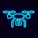 icon_technology_drone_neon icon preview