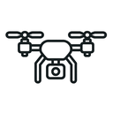icon_technology_drone_outline icon preview