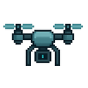 icon_technology_drone_pixel_art icon preview